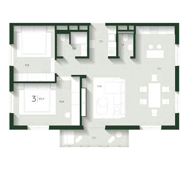 LeePrime Residences, Сочи | Роскошные апартаменты LeePrime на курорте Роза Хутор